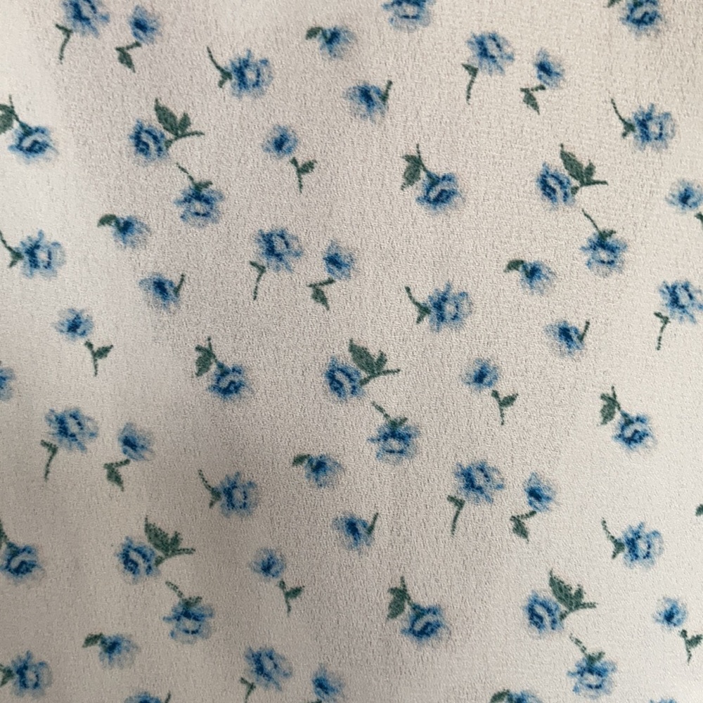 3/$12 Rue21 top floral print top ties in front boho summer casual beach S junior - Picture 8 of 15